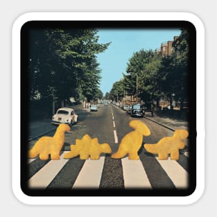 Dinosaur Chicken Nuggets Sticker
